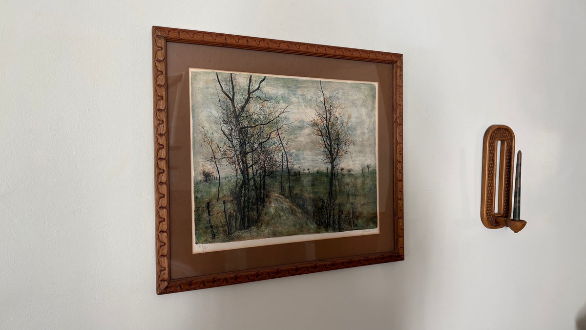 Autumn Trial by Bernard Gantner, signed and framed-Pickup Only