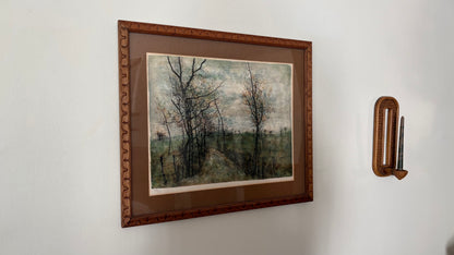 Autumn Trial by Bernard Gantner, signed and framed-Pickup Only